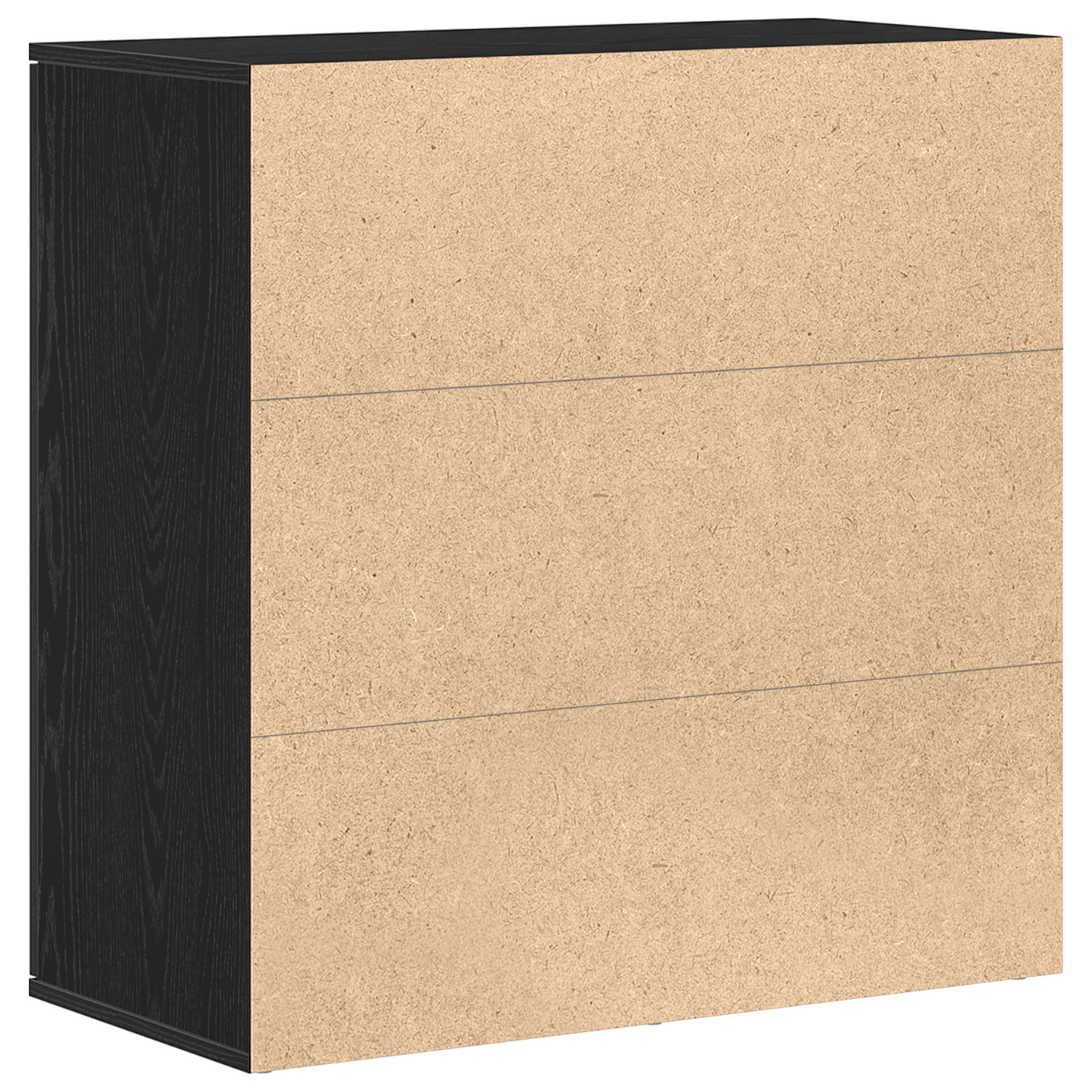 Serviesskap Svart Eik 79 x 38 x 80 cm Konstruert tre