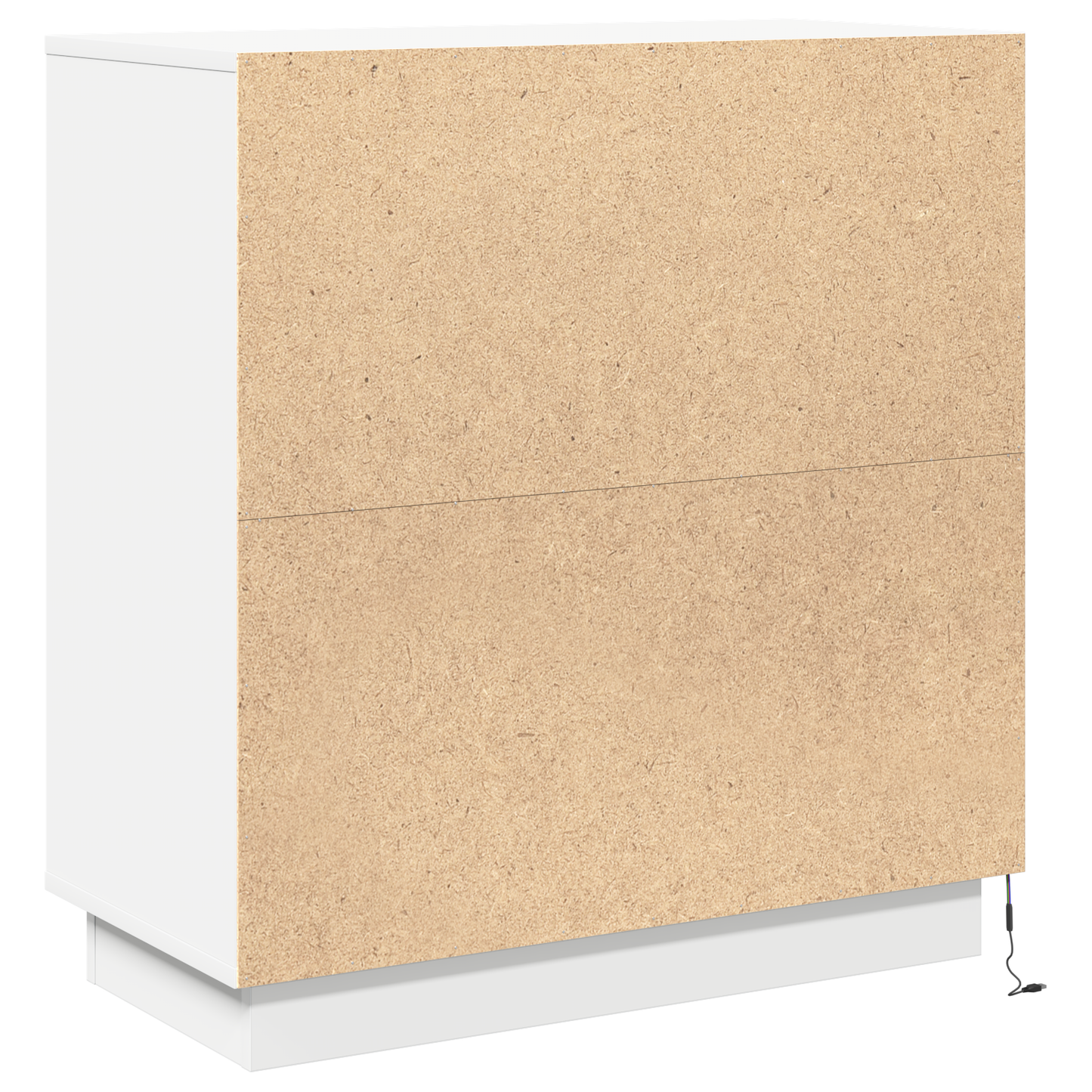 LED sideboard for Hvit 71 x 34,5 x 75 cm Konstruert tre