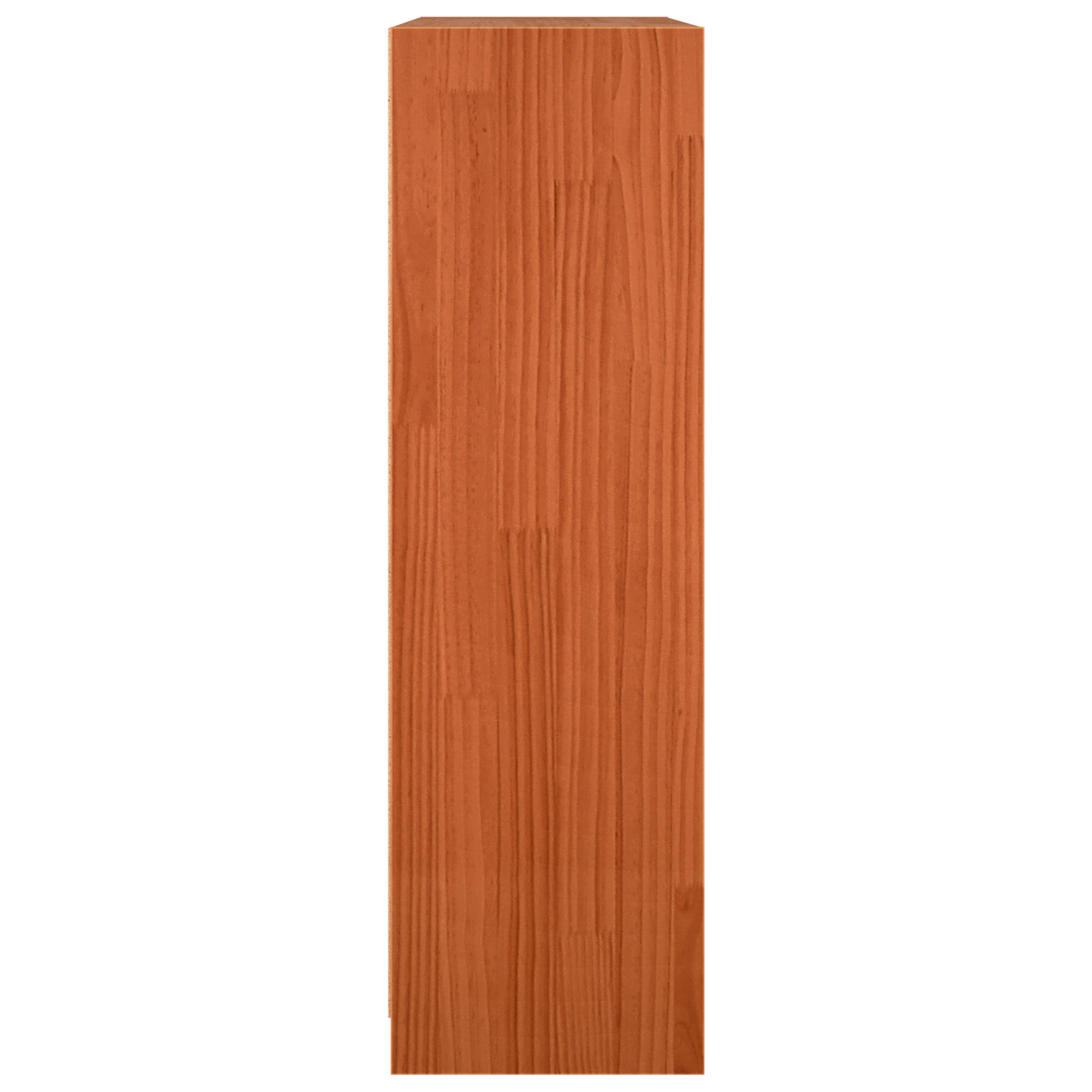 Bokskap Vokset Brun 104 x 33 x 110 cm Massiv furu