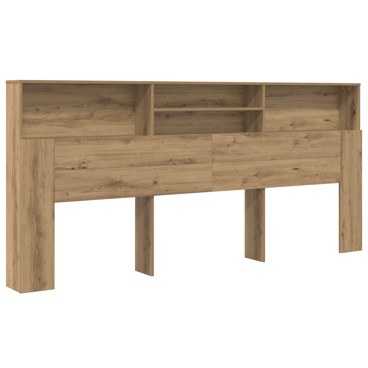 Hodegavlskap Artisan Eik 220 x 19 x 101,5 cm Konstruert tre