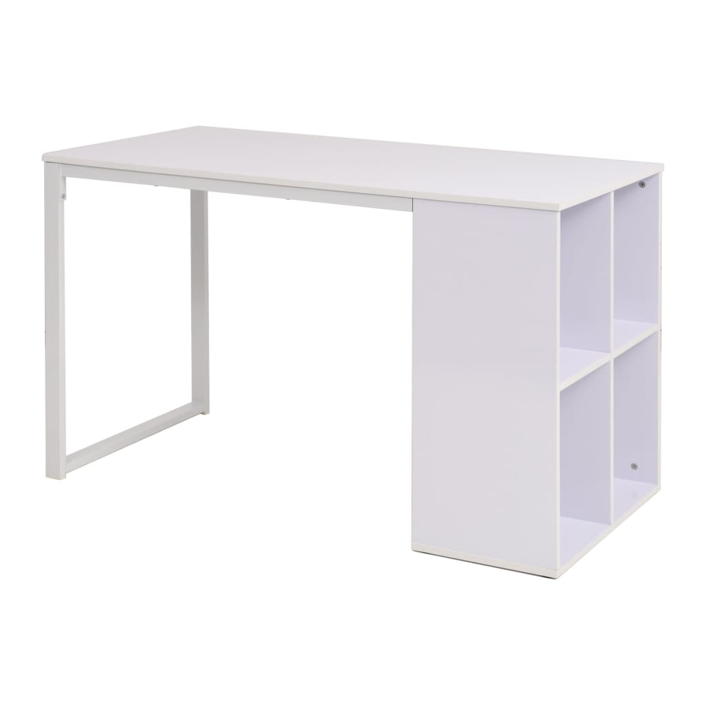 Skrivebord 120x60x75 cm hvit