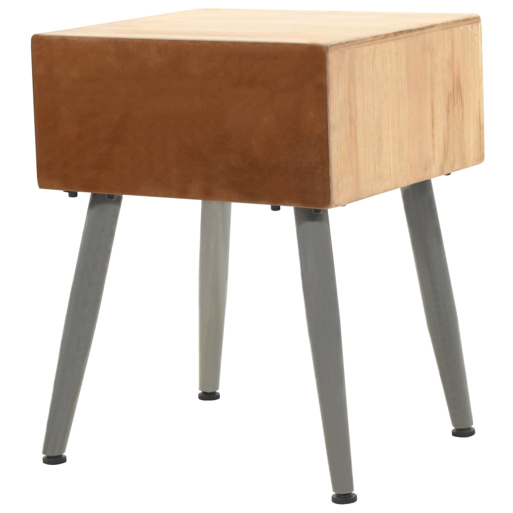 Nattbord heltre gran 43x38x50 cm