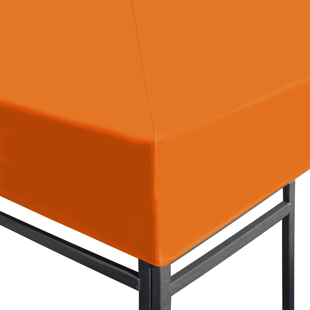 Toppduk til paviljong 310 g/m² 3x3 m oransje