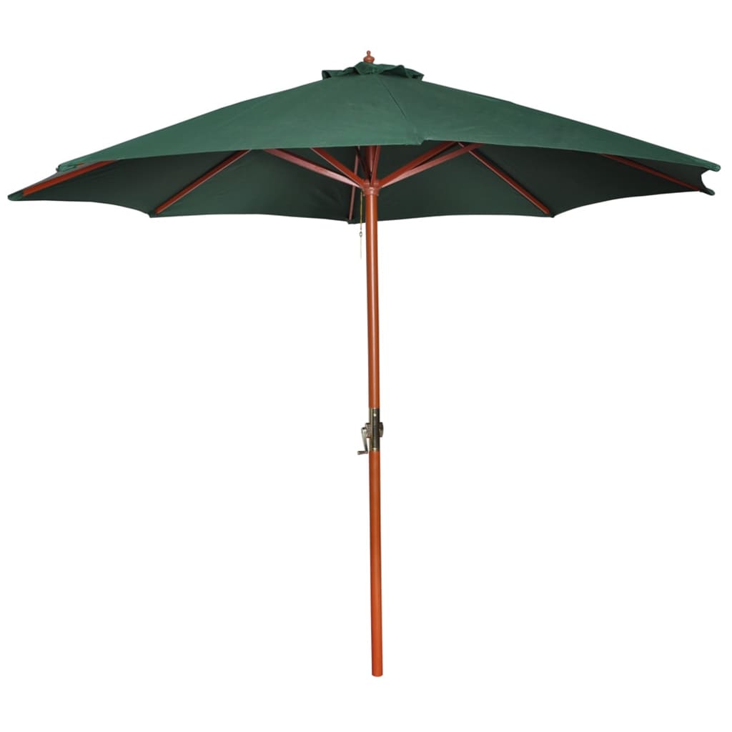 Parasoll grønn 258 cm