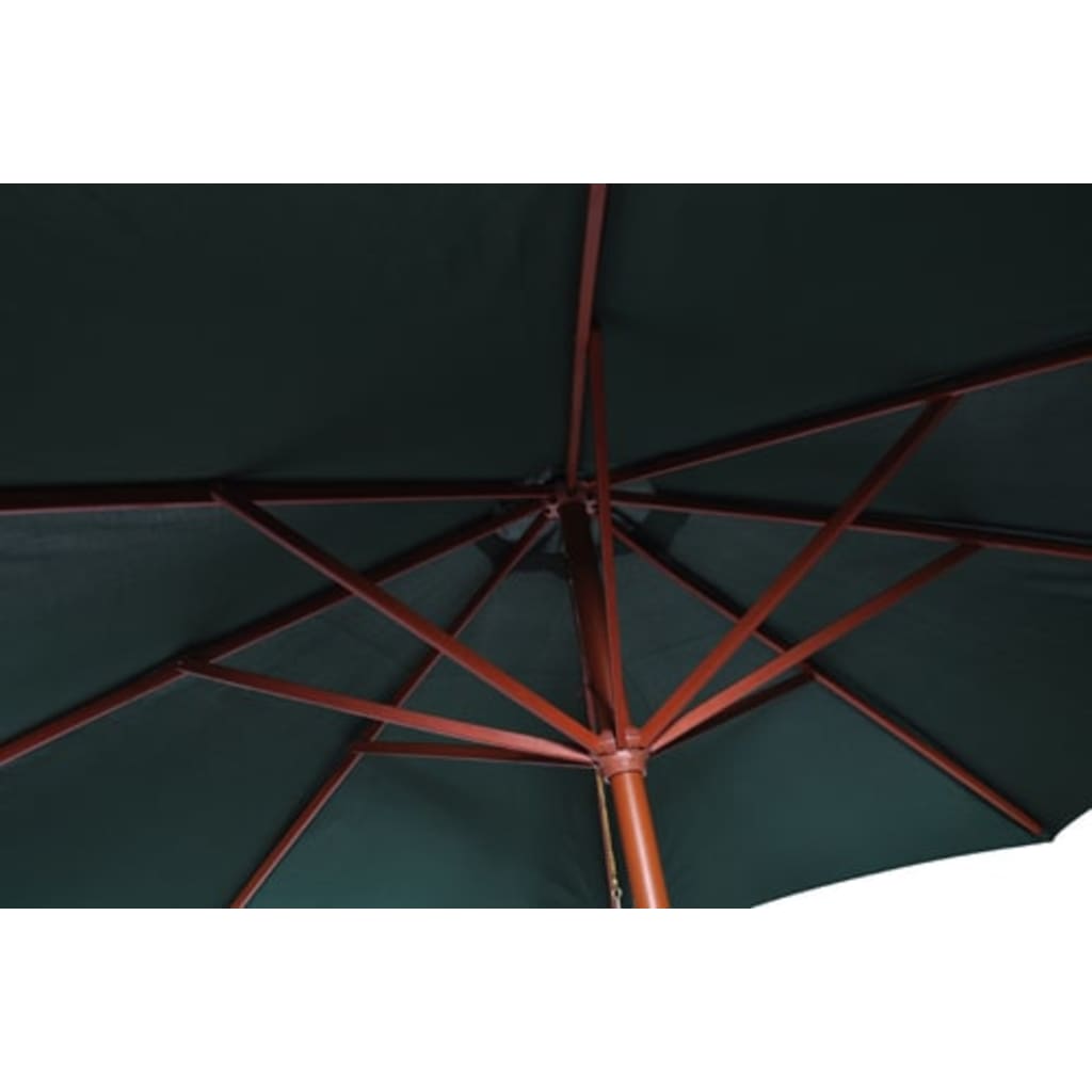 Parasoll grønn 258 cm