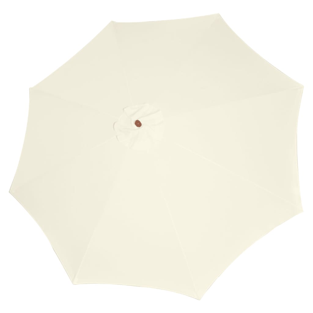 Parasoll 300x258 cm sandhvit