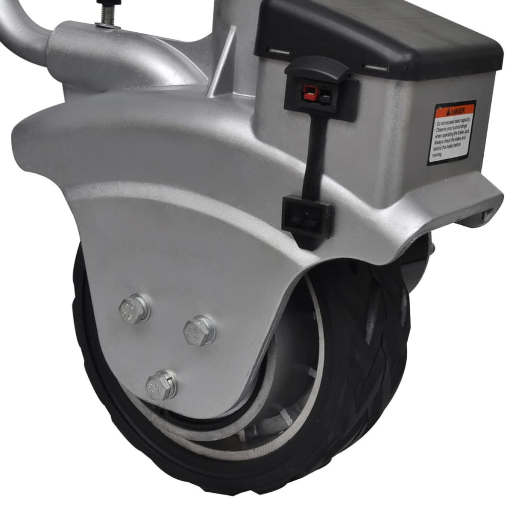 Motorisert tilhengerstativ aluminium 12 V 350 W