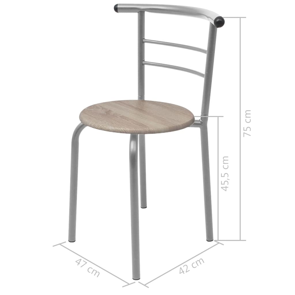 Frokostbar med stoler MDF