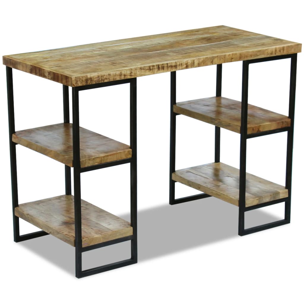Kontorpult mangotre 110x50x76 cm