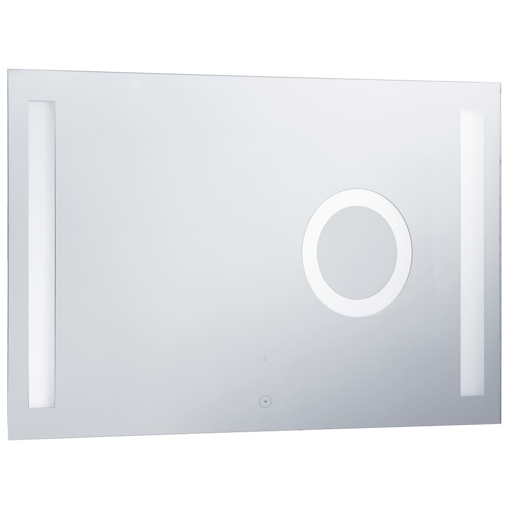 LED-veggspeil til bad med berøringssensor 100x60 cm