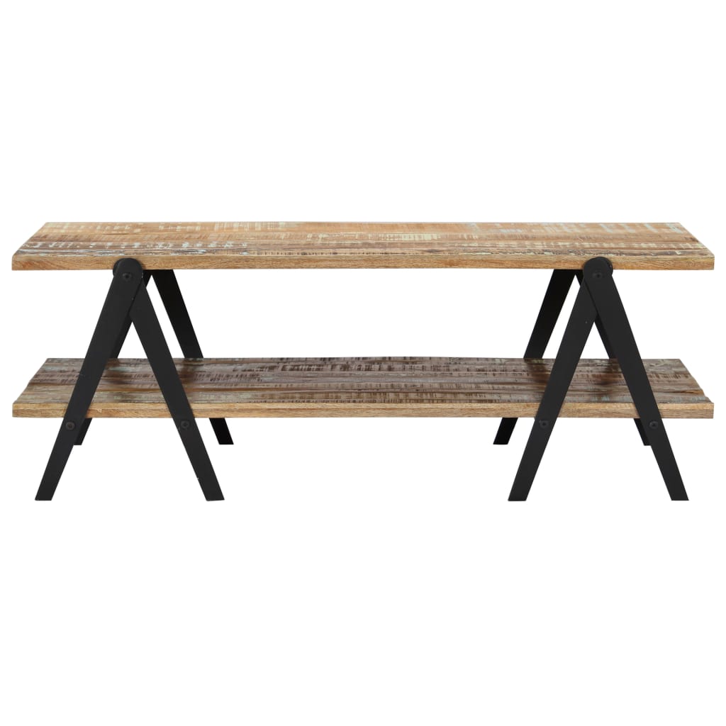 Salongbord 115x60x40 cm gjenvunnet heltre