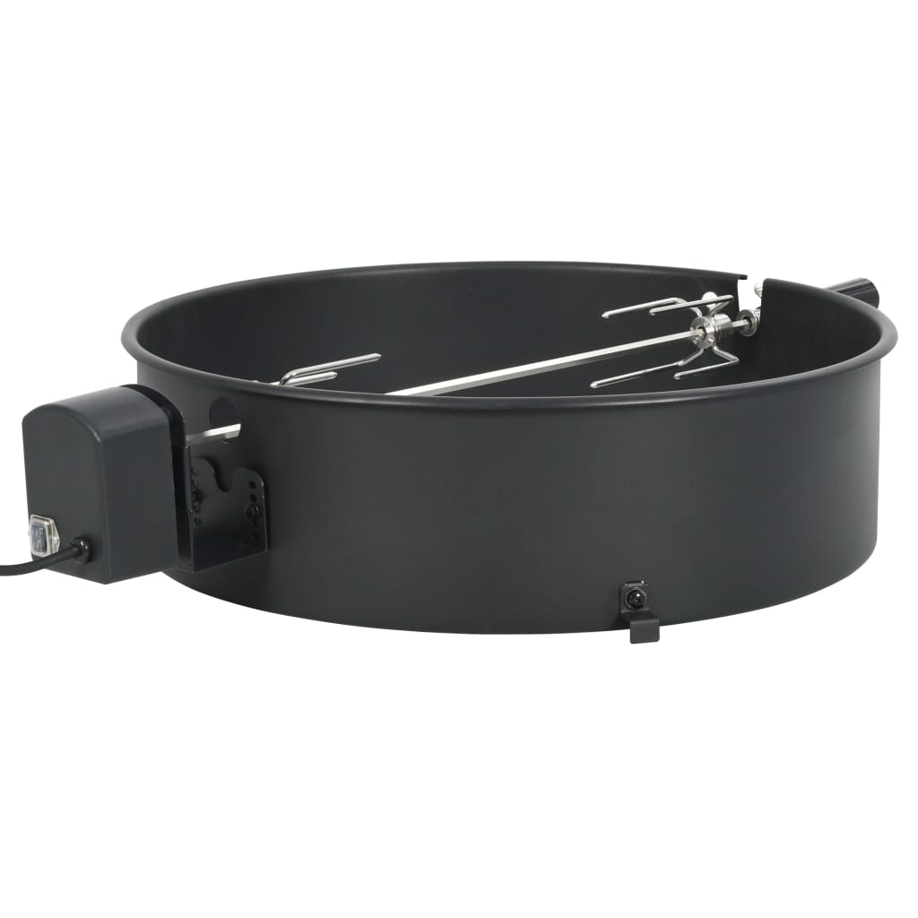 Rotisseriesett grill 57 cm svart