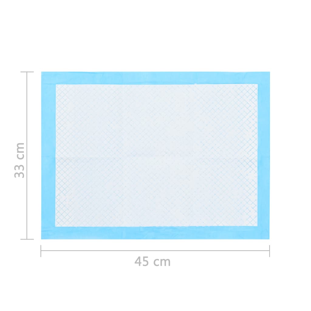Dyretreningsmatter 100 stk 45x33 cm ikke-vevet stoff