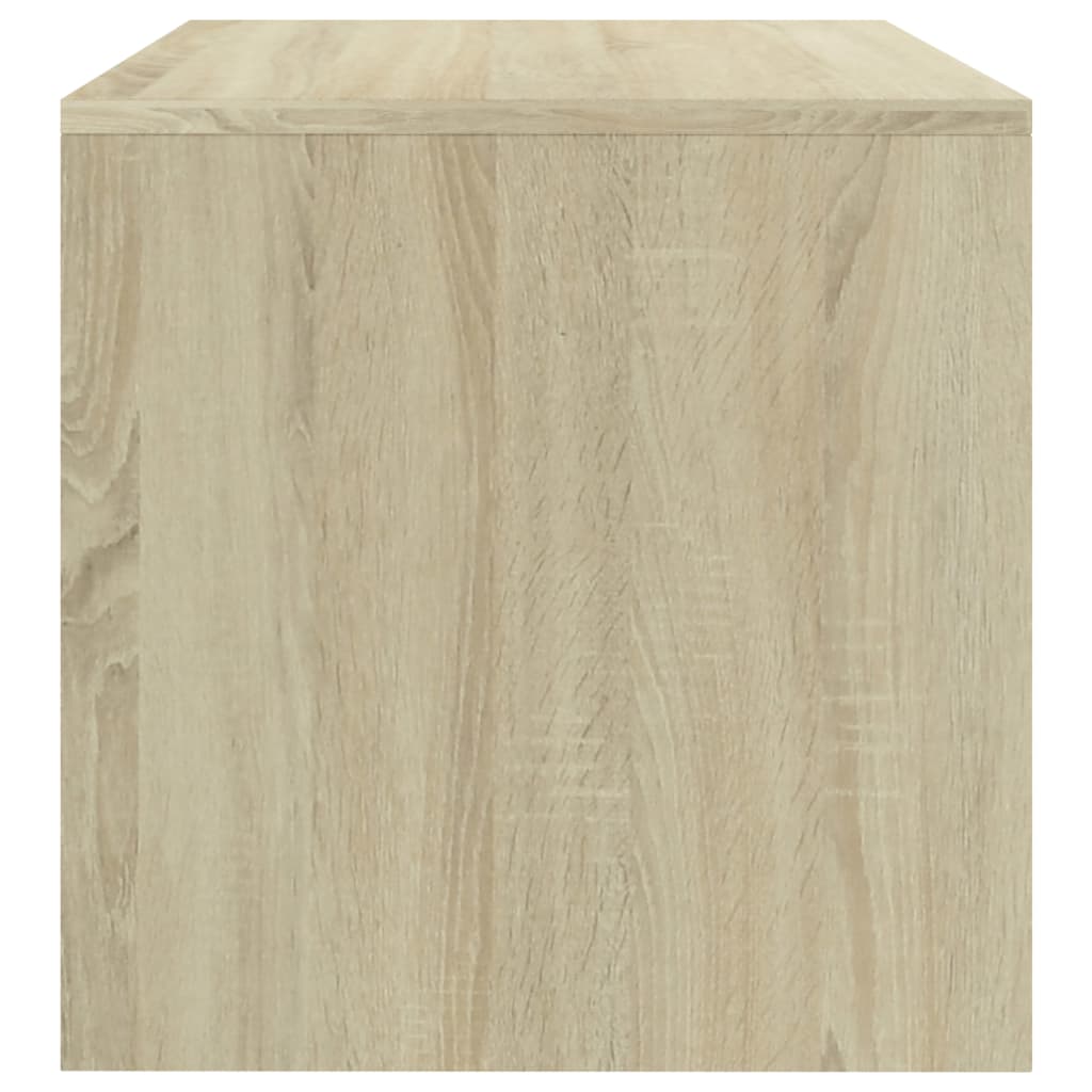 Nattbord 2 stk sonoma eik 40x30x30 cm konstruert tre