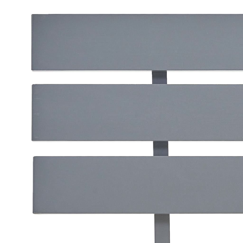 Sengeramme grå heltre furu 100x200 cm