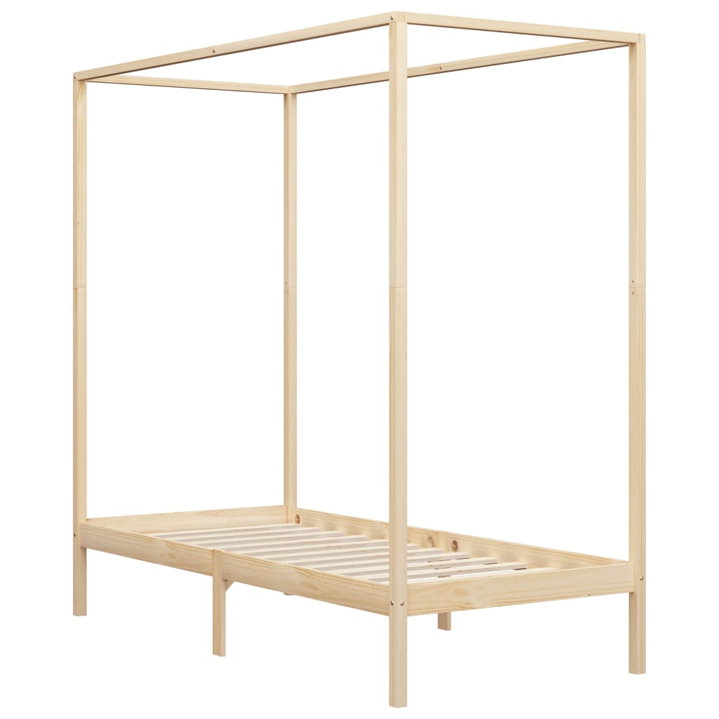 Himmelsengeramme heltre furu 100x200 cm