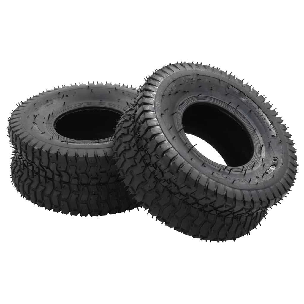 Trillebårdekk 2 stk 15x6.00-6 4PR gummi