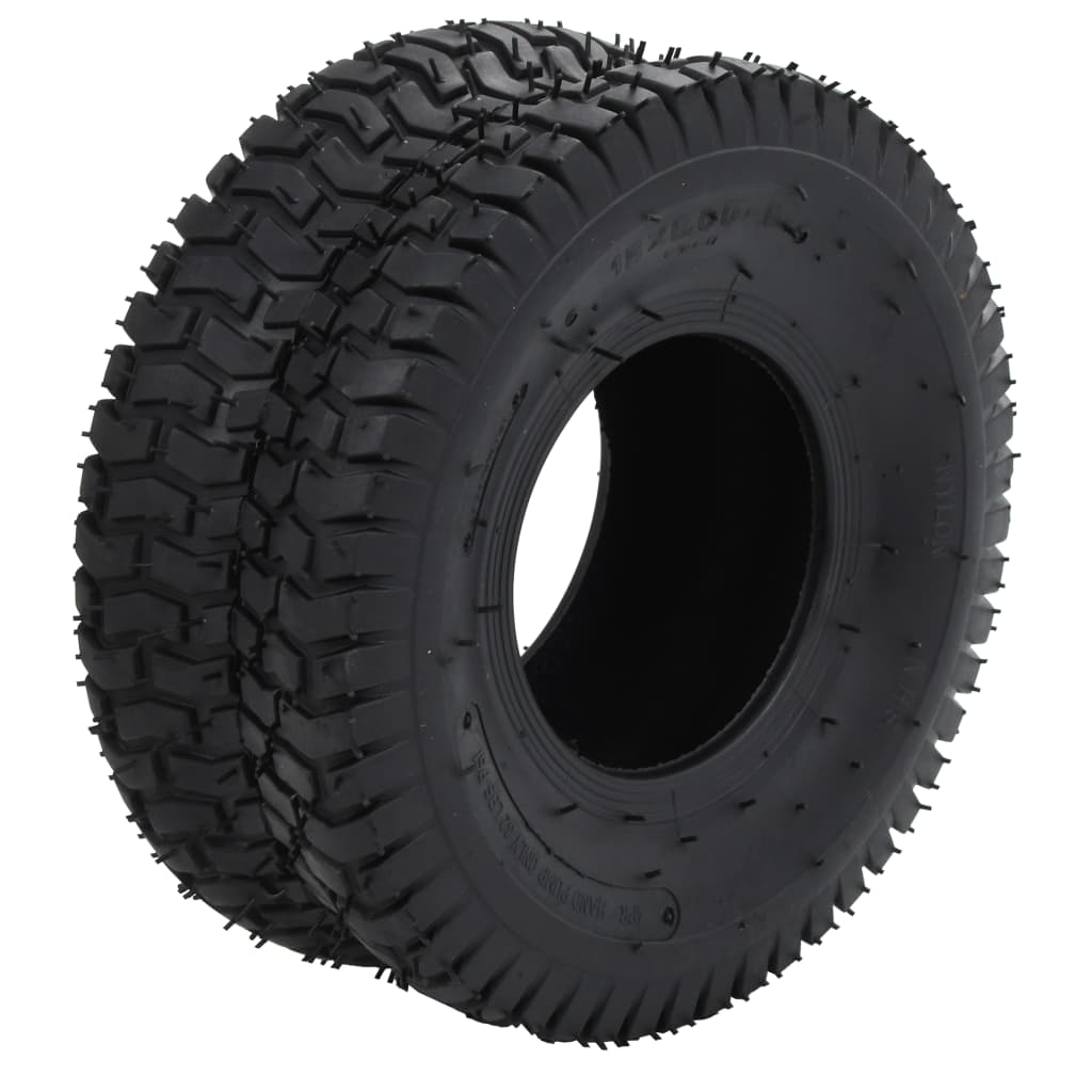 Trillebårdekk og innerslange sett 4 deler 15x6.00-6 4PR gummi