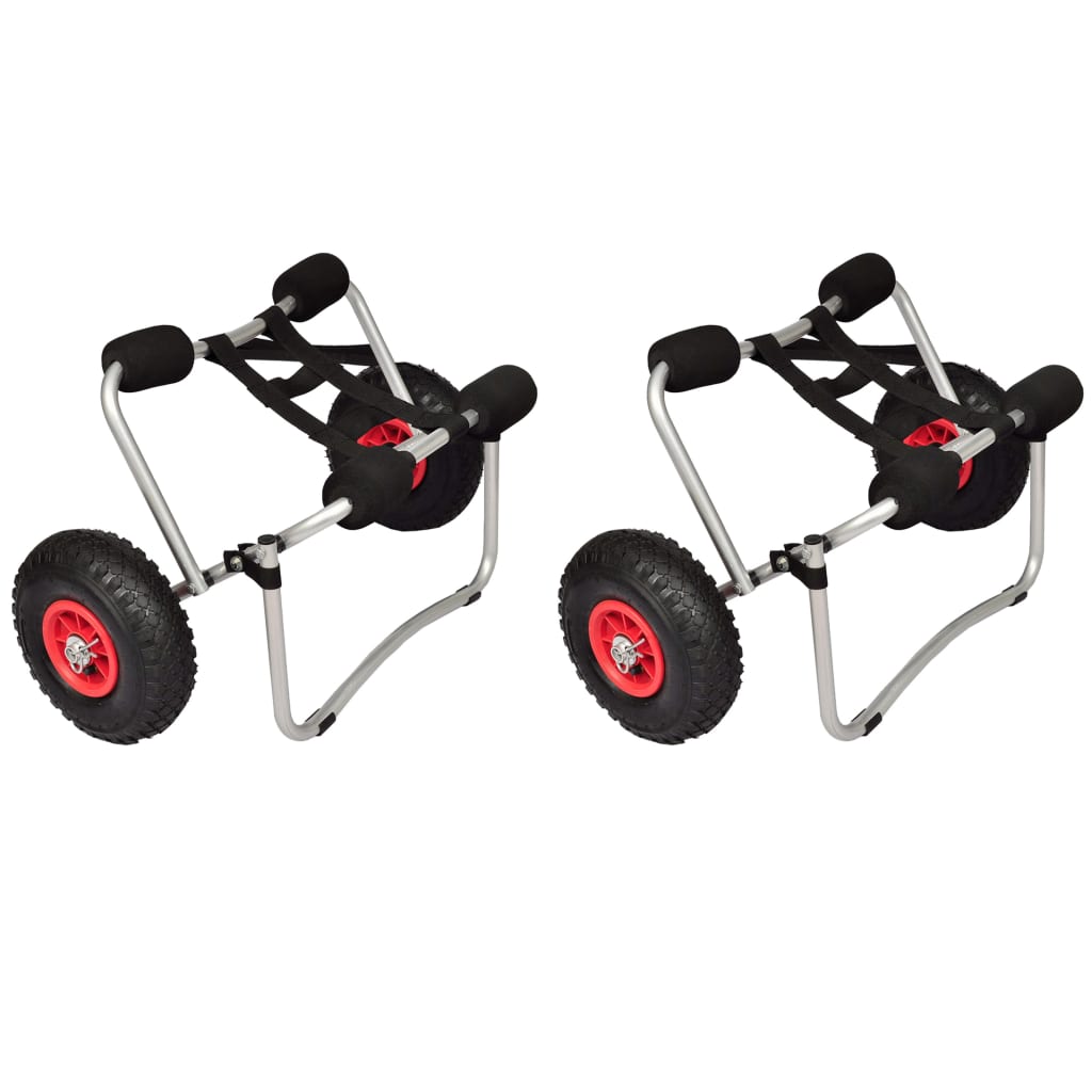 Kajakktraller 2 stk aluminium