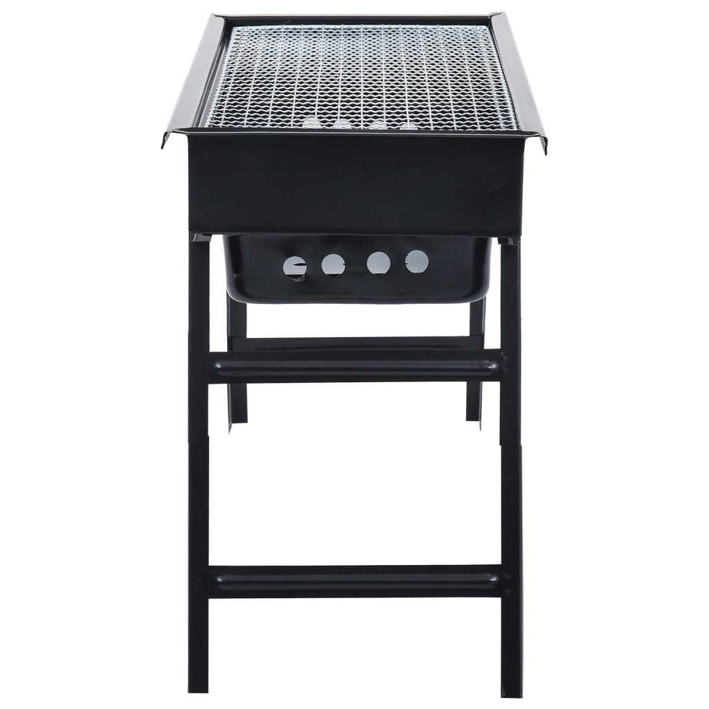 Bærbar campinggrill 60x22,5x33 cm