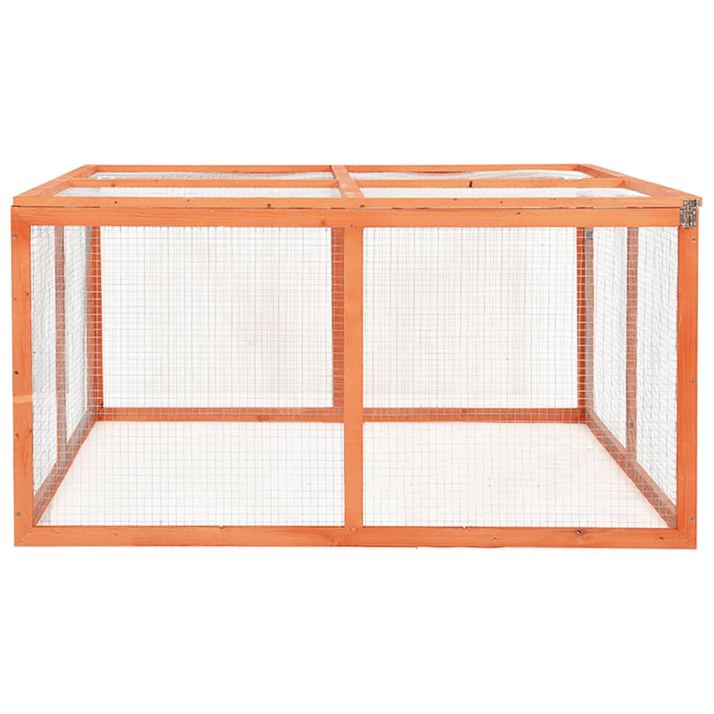 Kaninbur 124x120x60 cm heltre gran