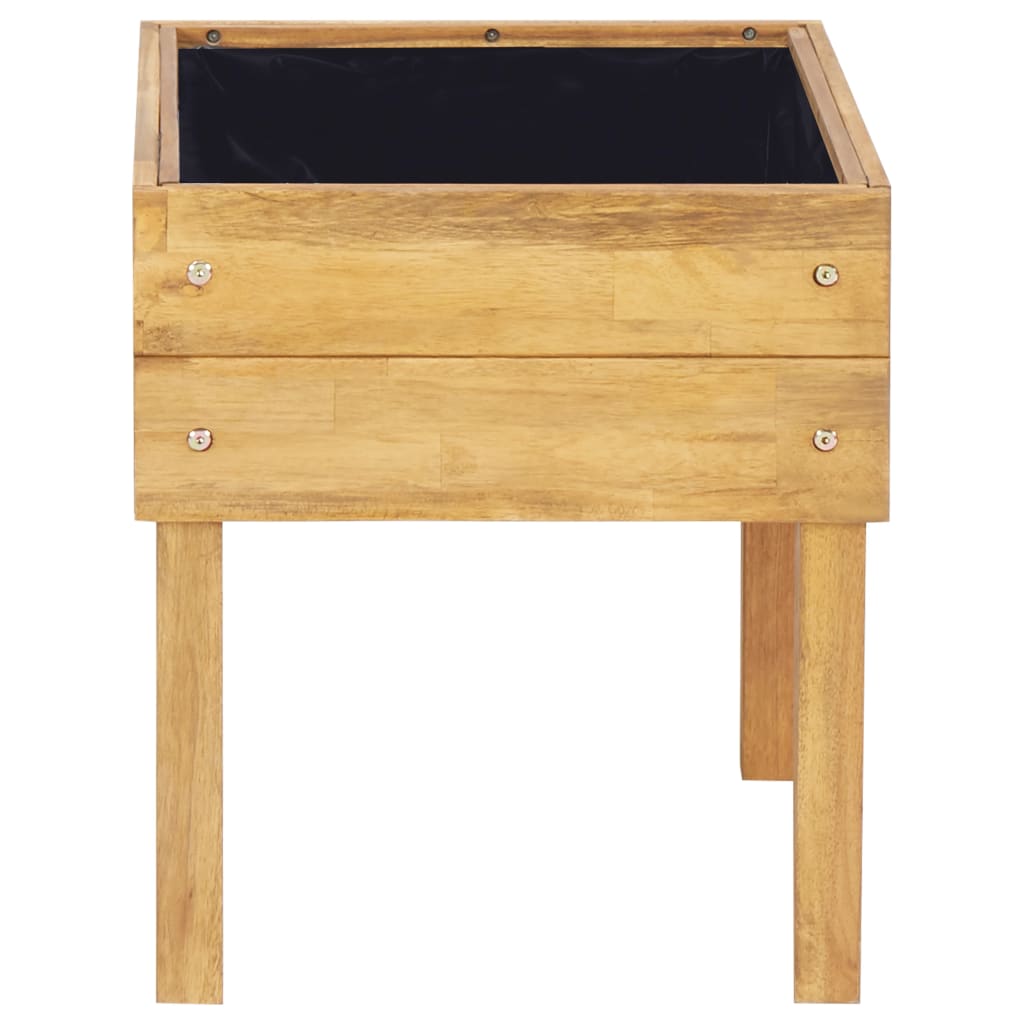 Hevet plantekasse 50x40x45 cm heltre akasie
