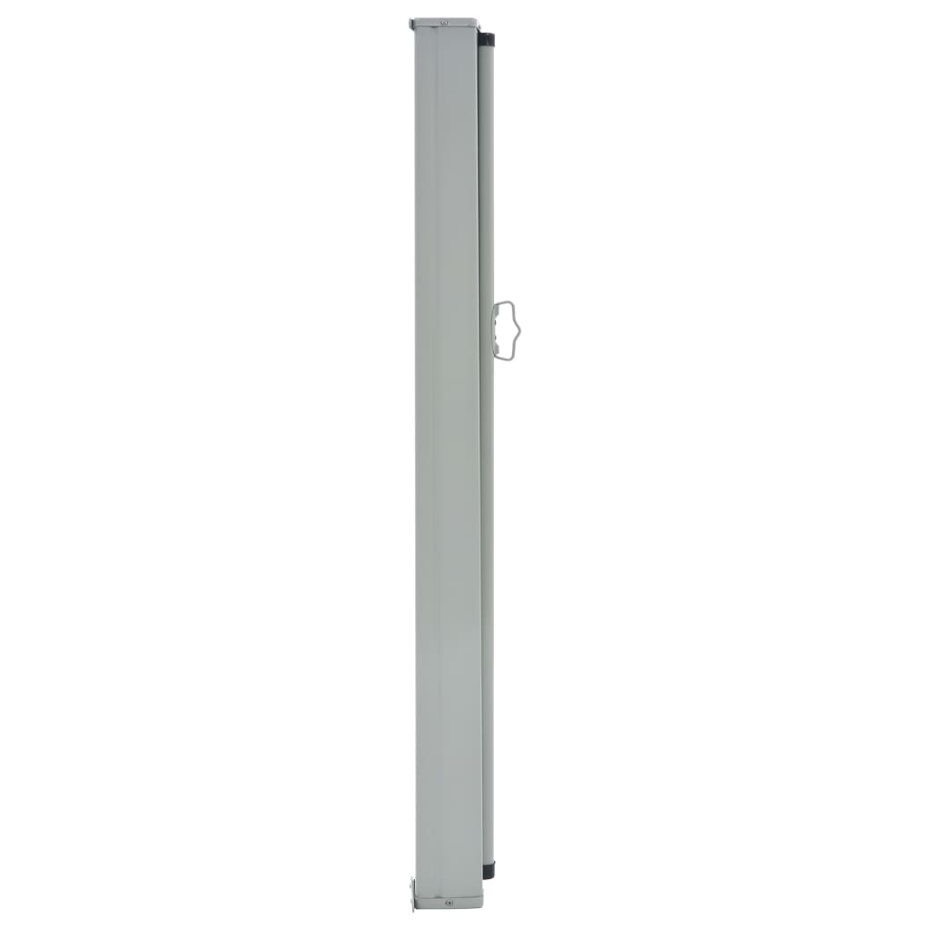 Uttrekkbar sidemarkise 100x300 cm blå