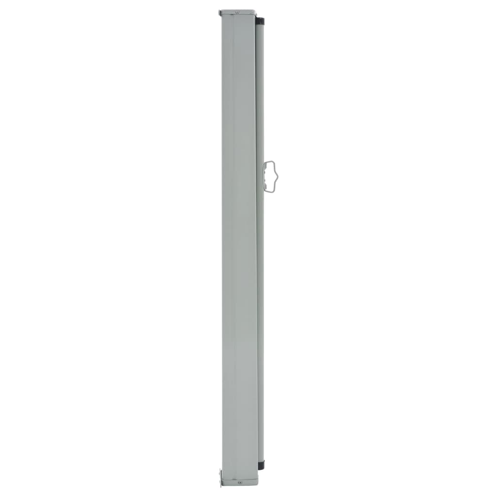 Uttrekkbar sidemarkise 100x300 cm rød