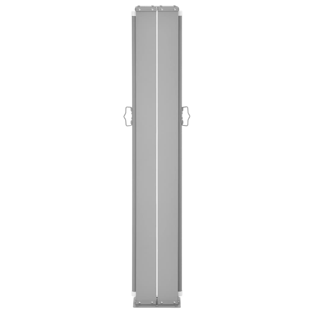 Uttrekkbar sidemarkise 100x1000 cm brun