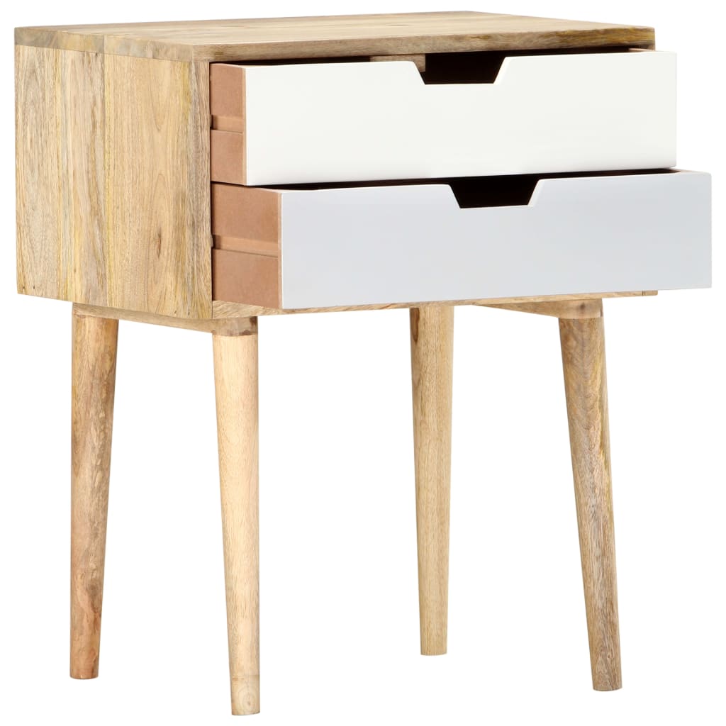 Nattbord 47x35x59 cm heltre mango