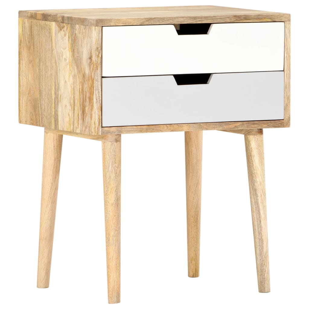 Nattbord 47x35x59 cm heltre mango