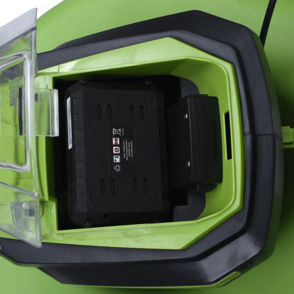 Trådløs gressklipper med to batteripakker 20V 2000 mAh Li-ion