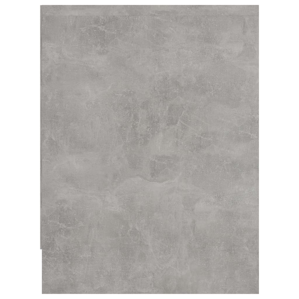 Nattbord 2 stk betonggrå 40x30x40 cm konstruert tre