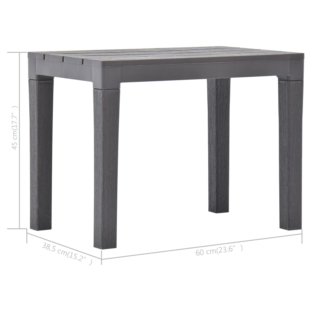 Hagebenker 2 stk mocca plast