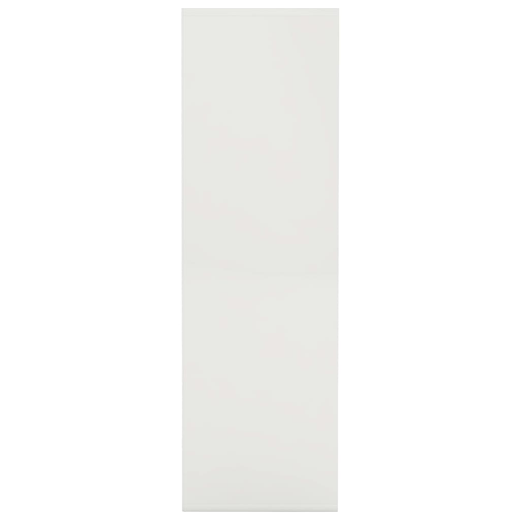 Bokhylle hvit 98x29x97,5 cm konstruert tre