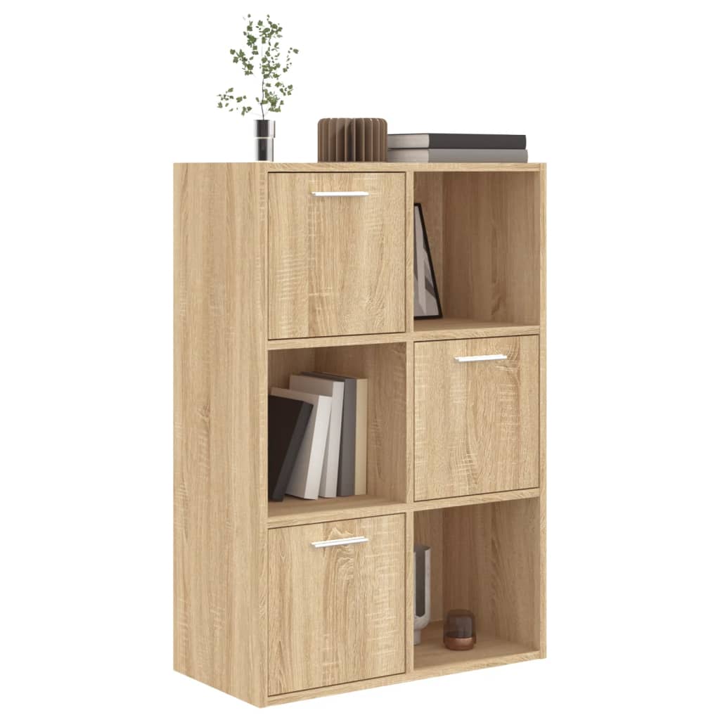 Oppbevaringsskap sonoma eik 60x29,5x90 cm konstruert tre