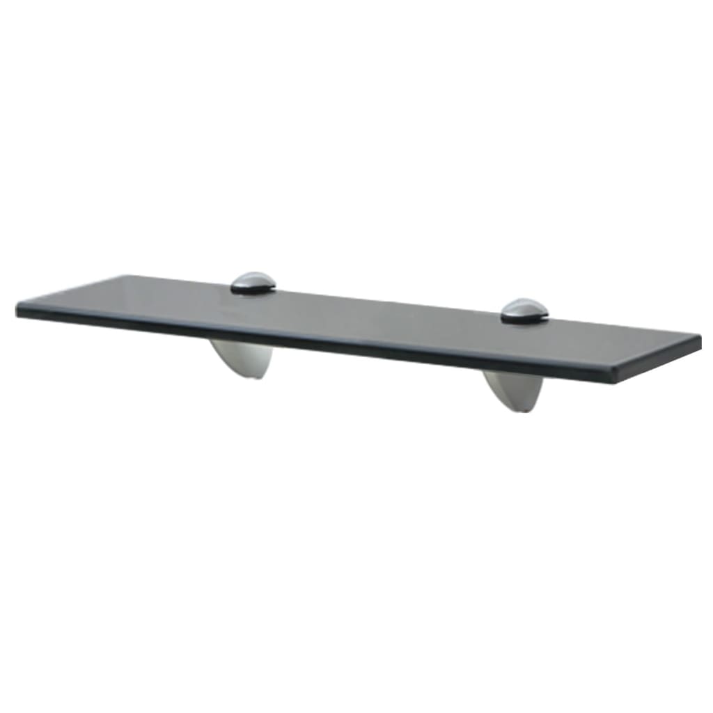 Flytende hyller 2 stk glass 40x10 cm 8 mm