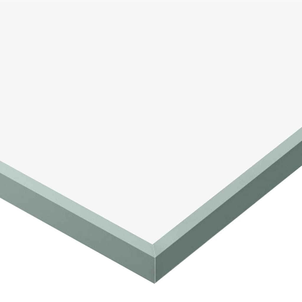 Skyvedør ESG-glass og aluminium 90x205 cm sølv