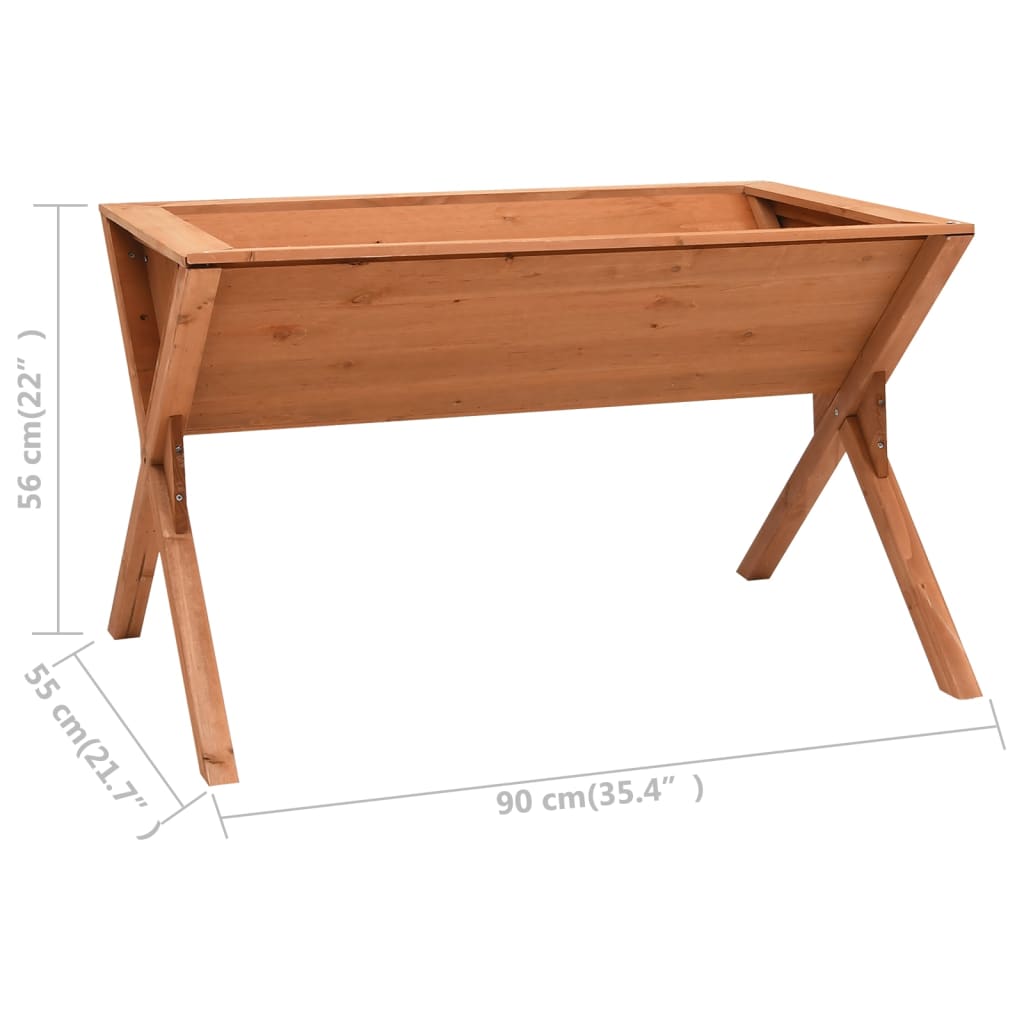 Plantekasse 90x55x56 cm gran