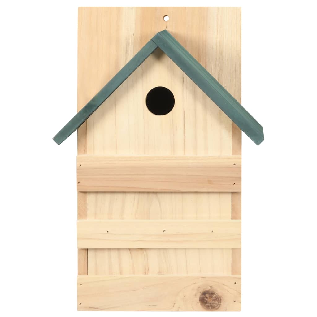Fuglehus 4 stk 23x19x33 cm gran
