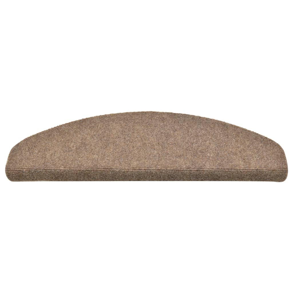 Trappematter selvklebende 15 stk 65x21x4 cm beige halvrund store