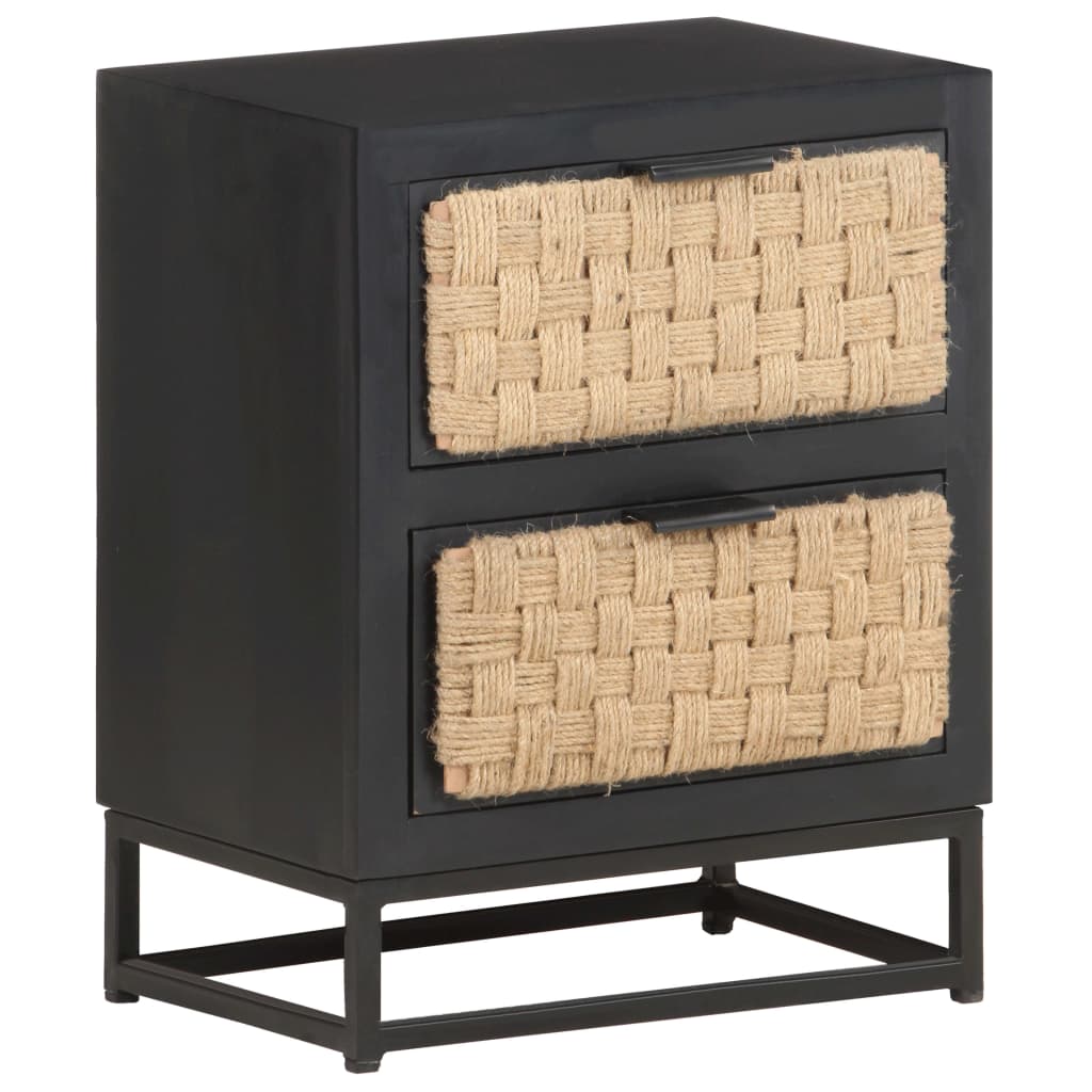 Nattbord 40x30x50 cm heltre mango