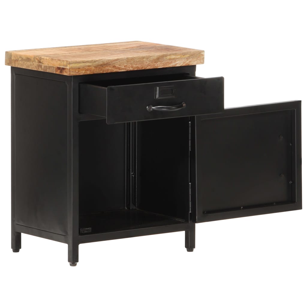 Nattbord 40x30x52 cm grovt mangotre