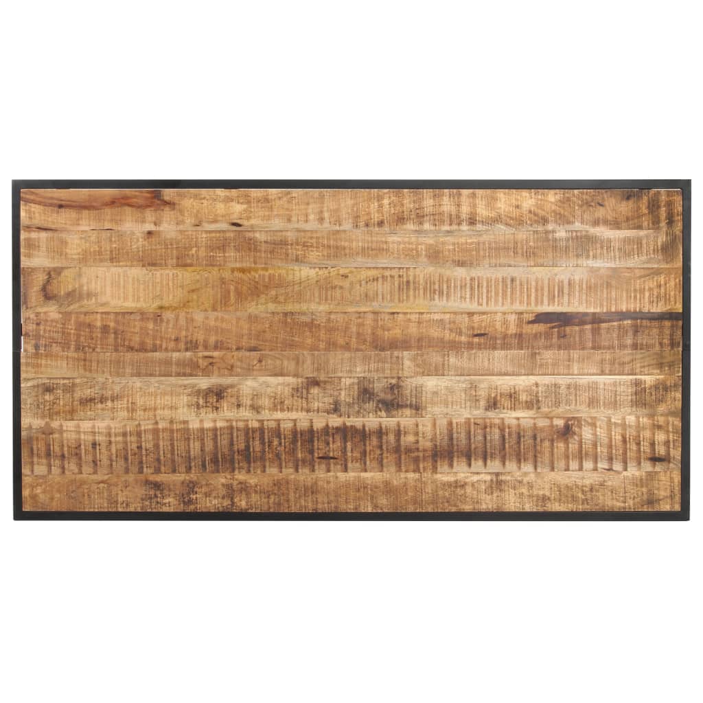 Spisebord 140 cm grovt mangotre