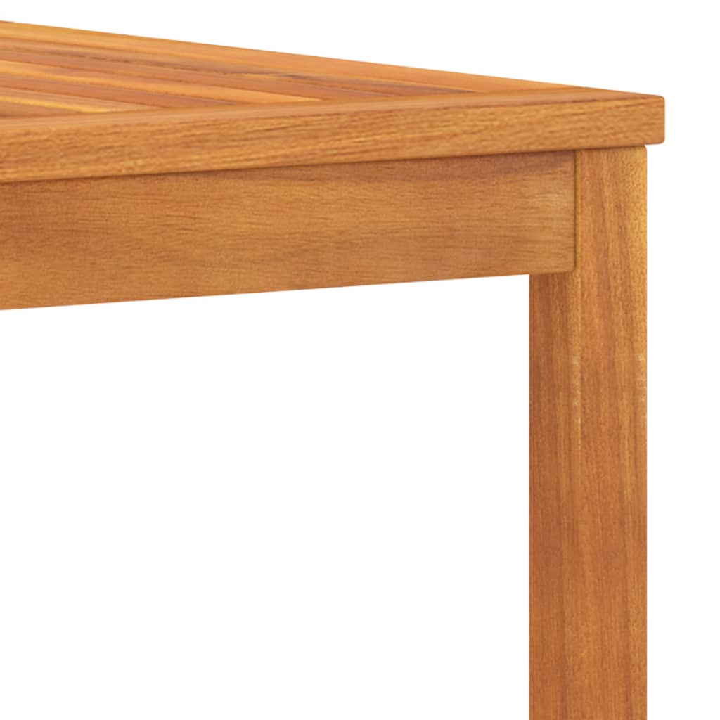 Salongbord 100x50x33 cm heltre akasie
