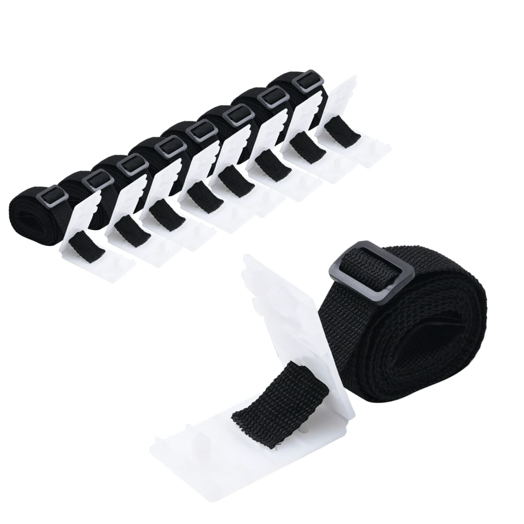 Universelt Opprulle-tilbehør for bassengtrekk 8 stk 1,8 m