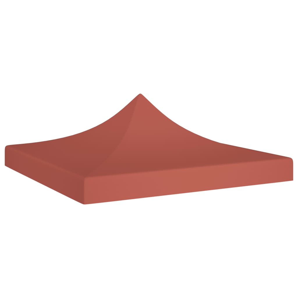 Teltduk for festtelt 3x3m terrakotta 270 g/m²
