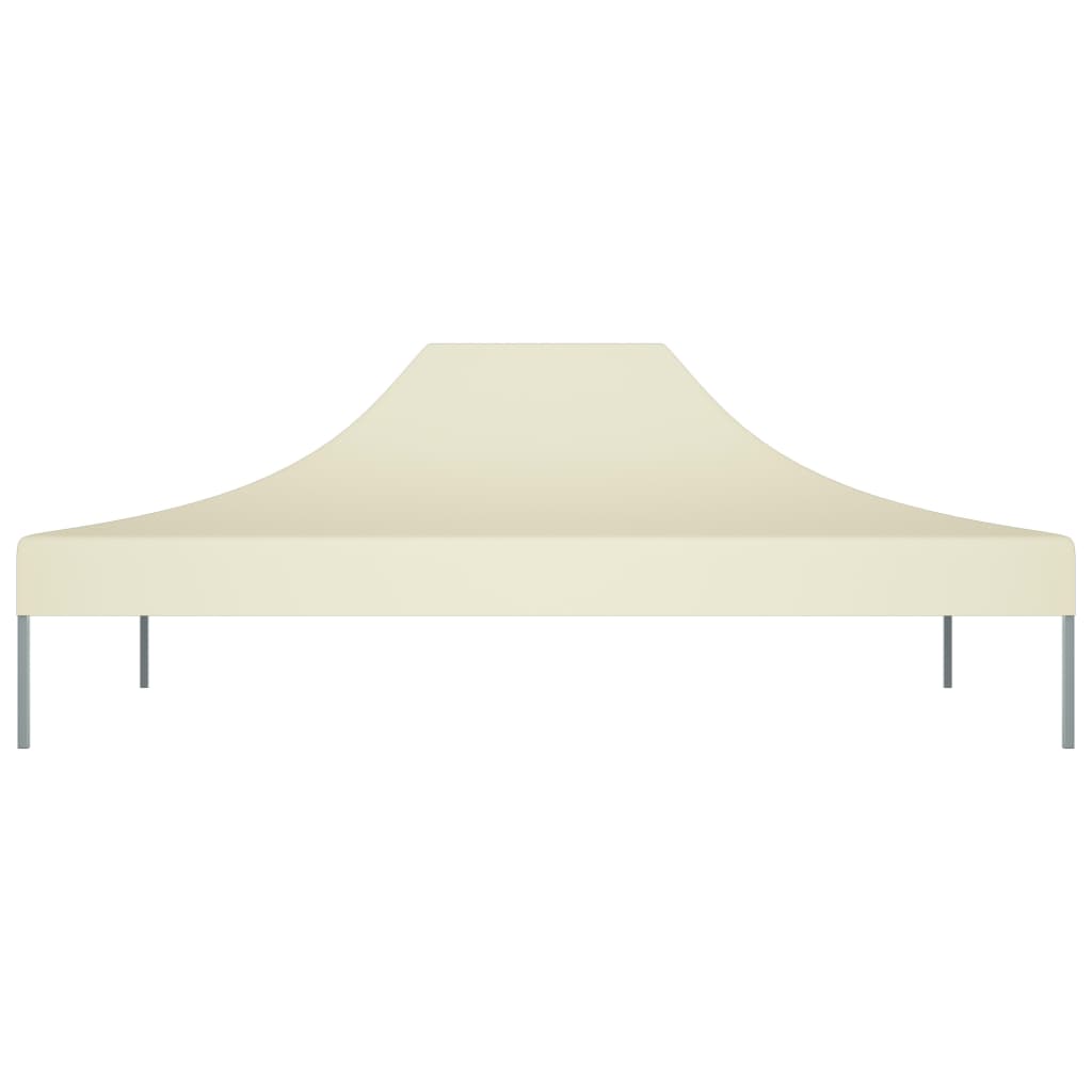 Teltduk for festtelt 4x3 m kremhvit 270 g/m²