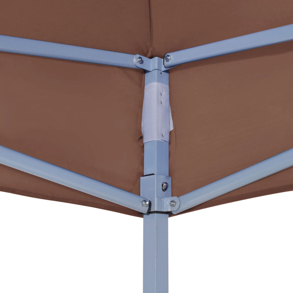 Teltduk for festtelt 4x3 m brun 270 g/m²