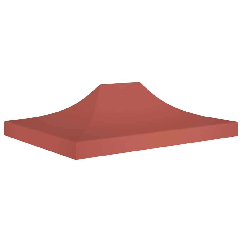 Teltduk for festtelt 4x3 m terrakotta 270 g/m²